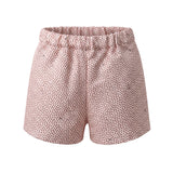 Elisabetta Franchi La Mia Bambina Short Rosa con Fantasia per Neonate