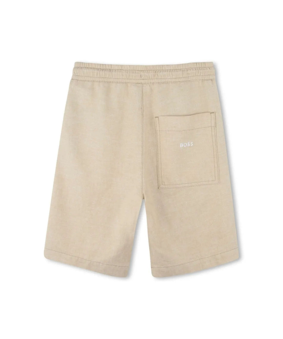 Boss Kids Bermuda con Ricamo Logo per Bambini