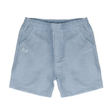 Daniele Alessandrini Kids Short Celeste con Logo per Neonati