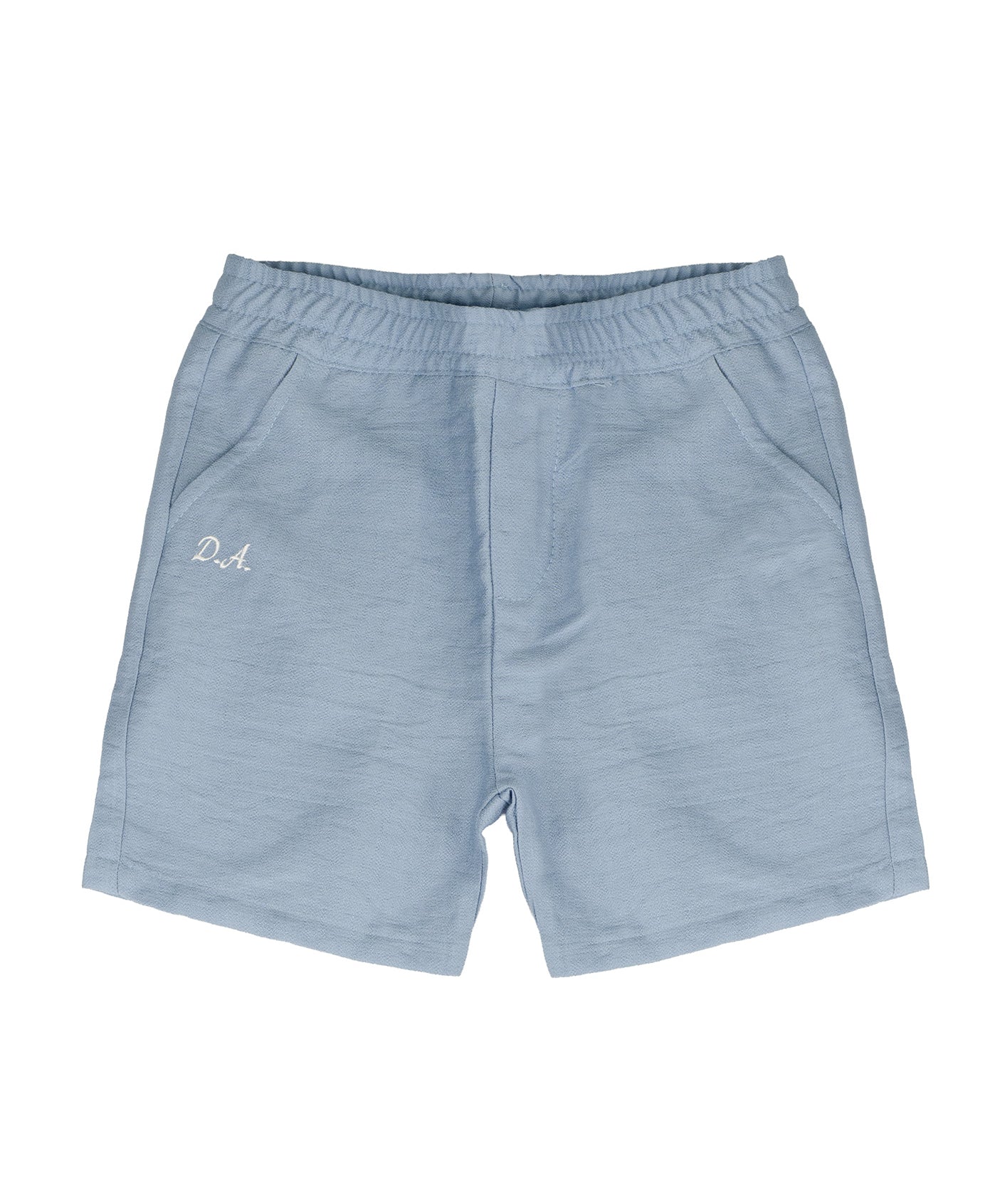 Daniele Alessandrini Kids Short Celeste con Logo per Neonati