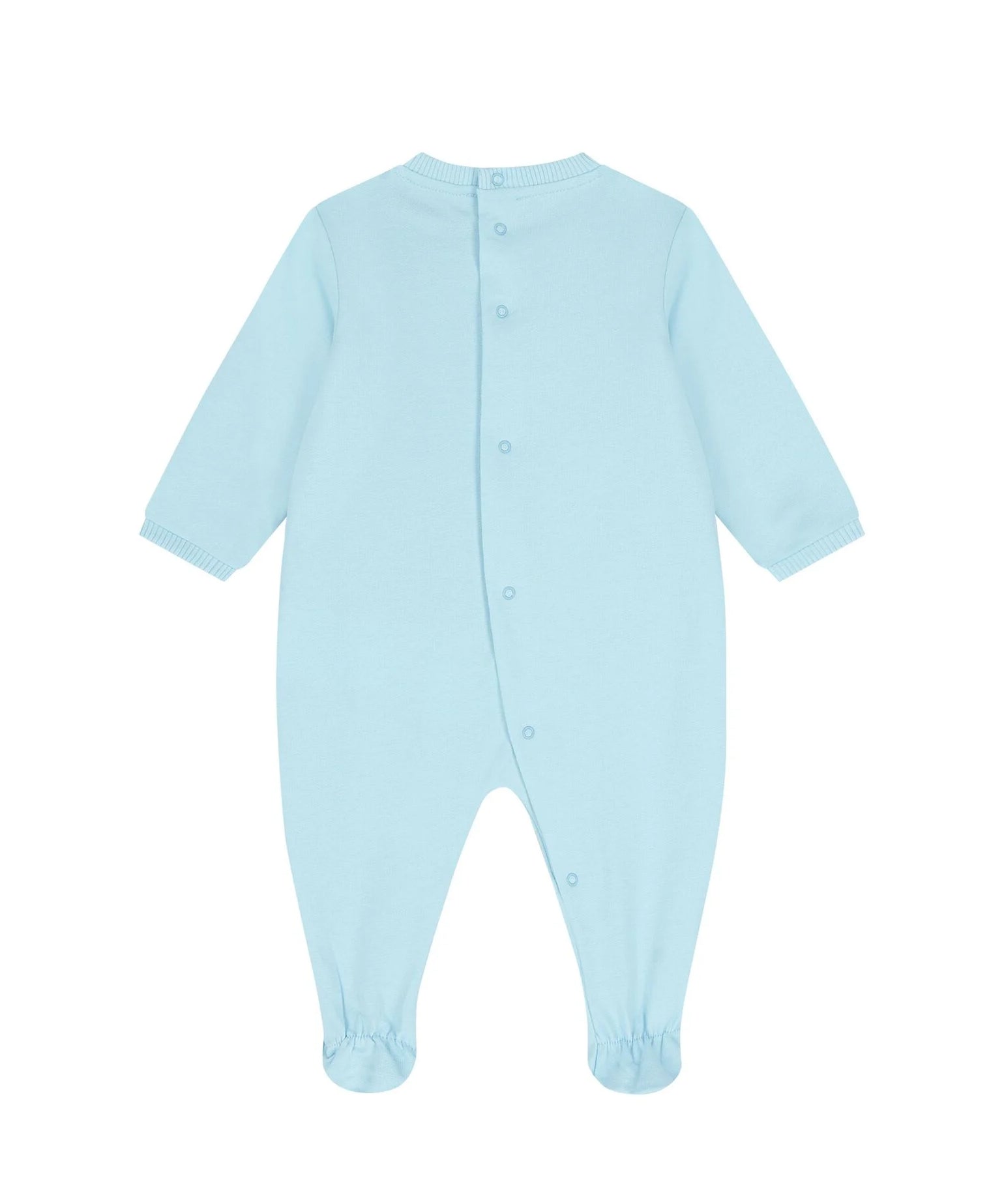 Moschino Kids Tutina con Stampa Logo Teddy Bear per Neonati