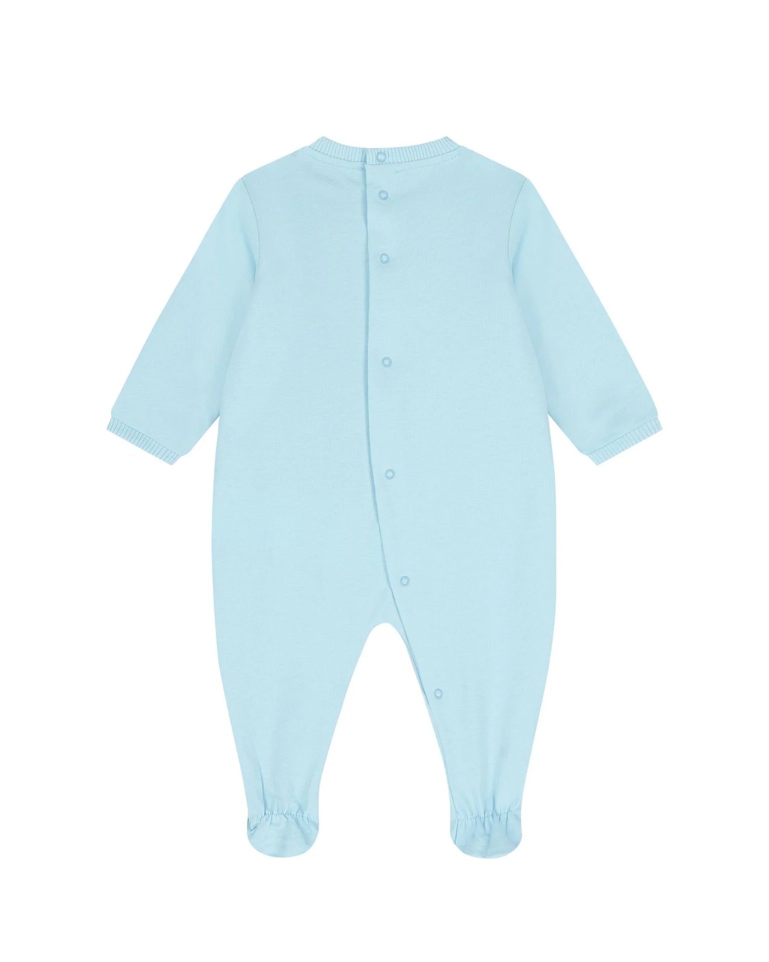 Moschino Kids Tutina con Stampa Logo Teddy Bear per Neonati