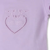 Pinko Kids T-shirt Lilla con Logo Love Birds