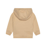 Calvin Klein Kids Felpa Beige con Cappuccio per Neonati (retro)