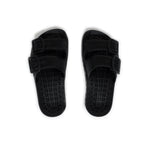 Sensi Kids Urban Sandalo Nero Doppia Fascia per Bambini (da sopra)