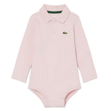 Lacoste Kids Body Rosa con Logo per Neonate