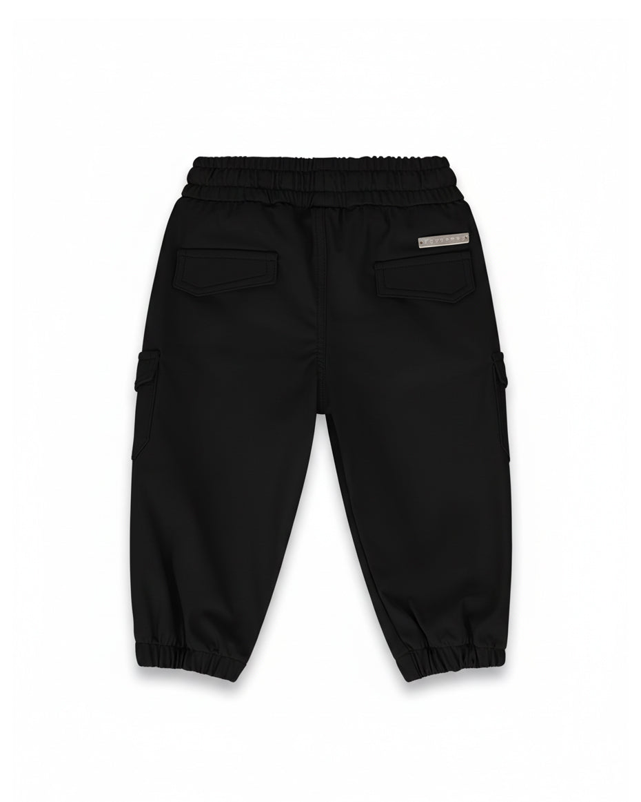 Paciotti Kids Pantalone Cargo Nero per Neonati