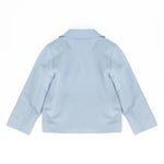 Daniele Alessandrini Kids Giacca Celeste con Tasche per Neonati
