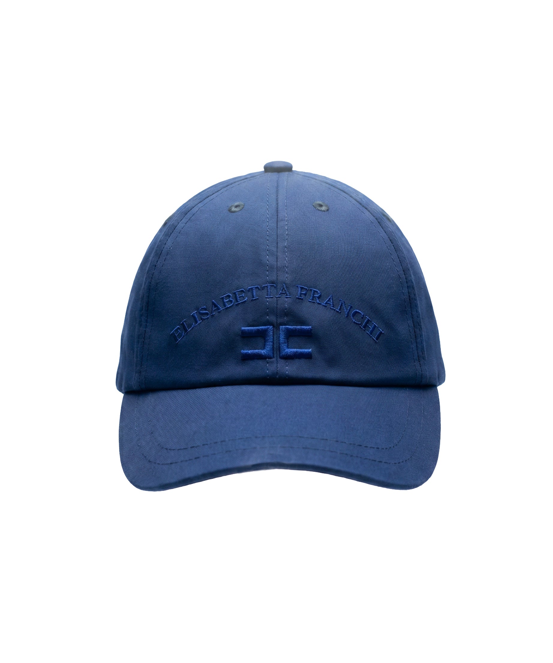 Elisabetta Franchi Kids Cappello Oltremare con Ricamo per Bambine