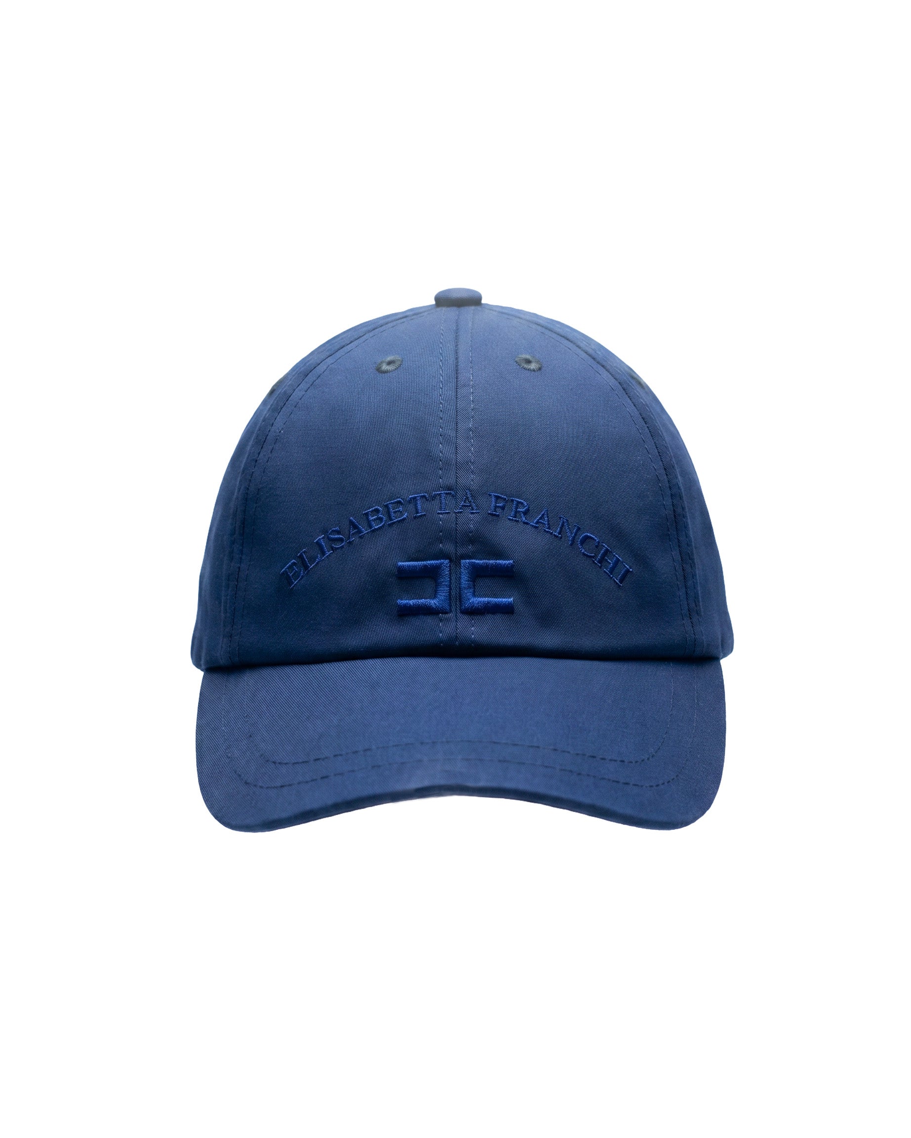 Elisabetta Franchi Kids Cappello Oltremare con Ricamo per Bambine
