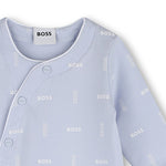 Boss Kids Tutina+ Bavetto + Cappello Blu Cielo All-Over per Bambini