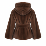Yes London Kids Ecovisone con Cappuccio Moro per Bambine