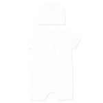 Moschino Kids Tutina con Cappellino con Stampa per Neonati