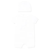 Moschino Kids Tutina con Cappellino con Stampa per Neonati