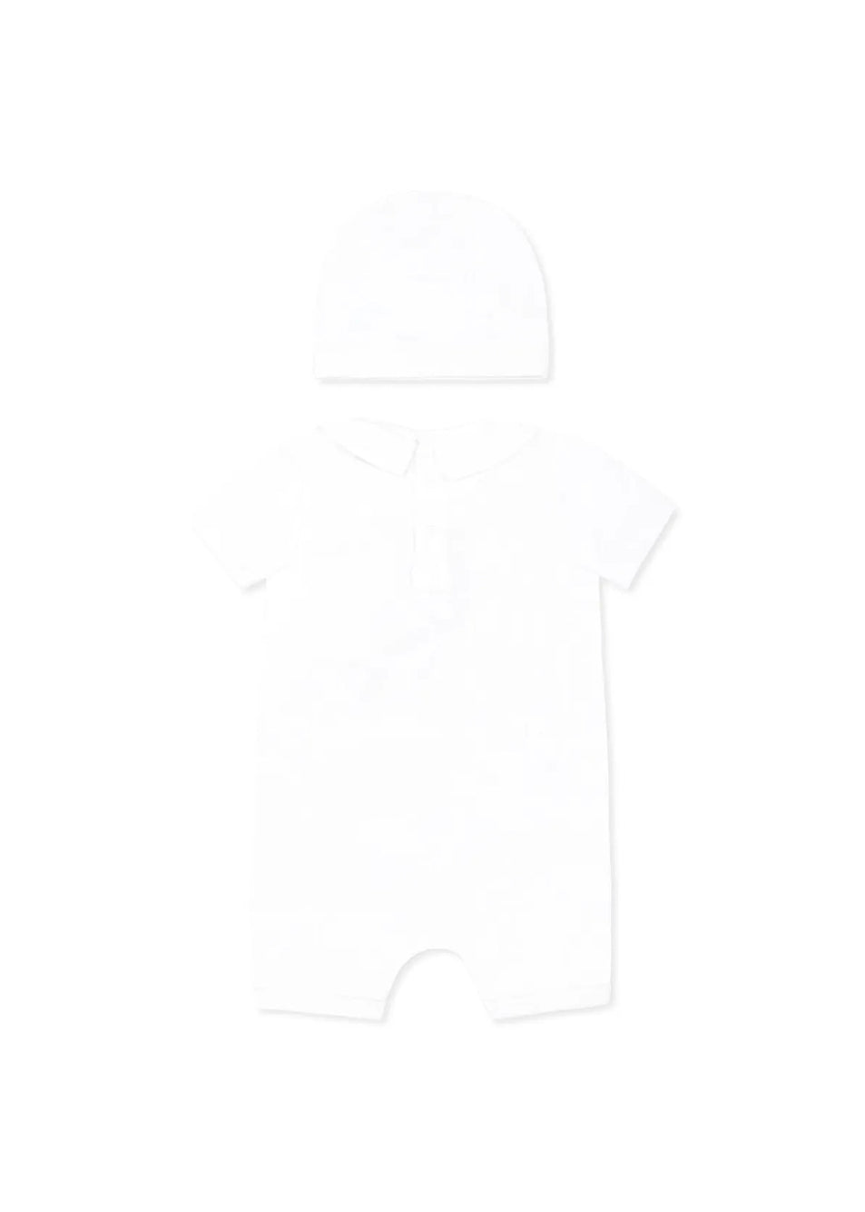 Moschino Kids Tutina con Cappellino con Stampa per Neonati