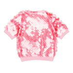N°21 Kids T-shirt Rosa con Paillettes per Bambine