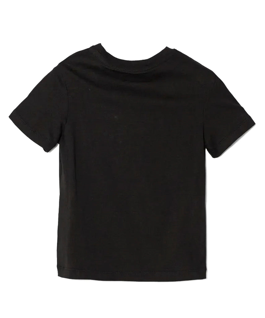 Calvin Klein Kids T-Shirt Nera con Logo per Bambini