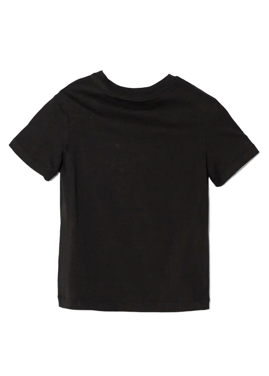 Calvin Klein Kids T-Shirt Nera con Logo per Bambini