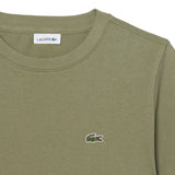 Lacoste Kids T-Shirt Verde Militare con Logo Unisex