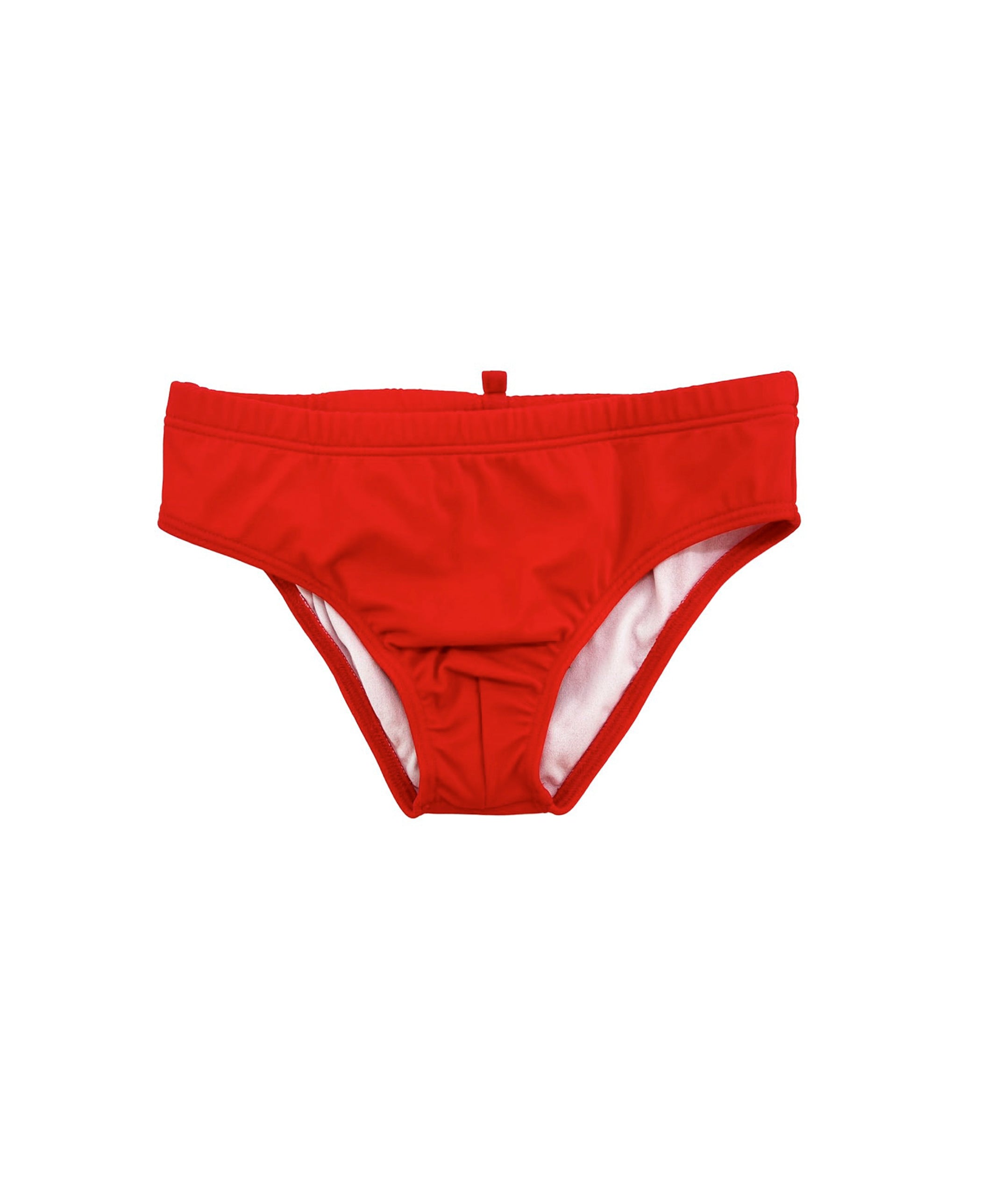 Dsquared2 Kids Costume Slip Rosso con Stampa per Bambini