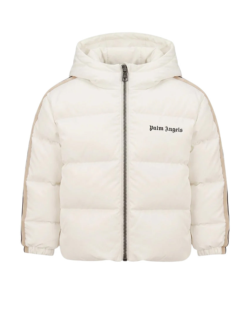 Palm Angels Kids Giacca con Zip Cocco con Logo Unisex
