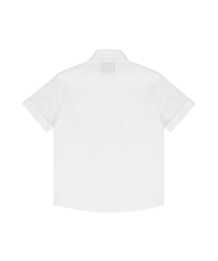 Iceberg Kids Camicia Bianca con Taschino per Bambini