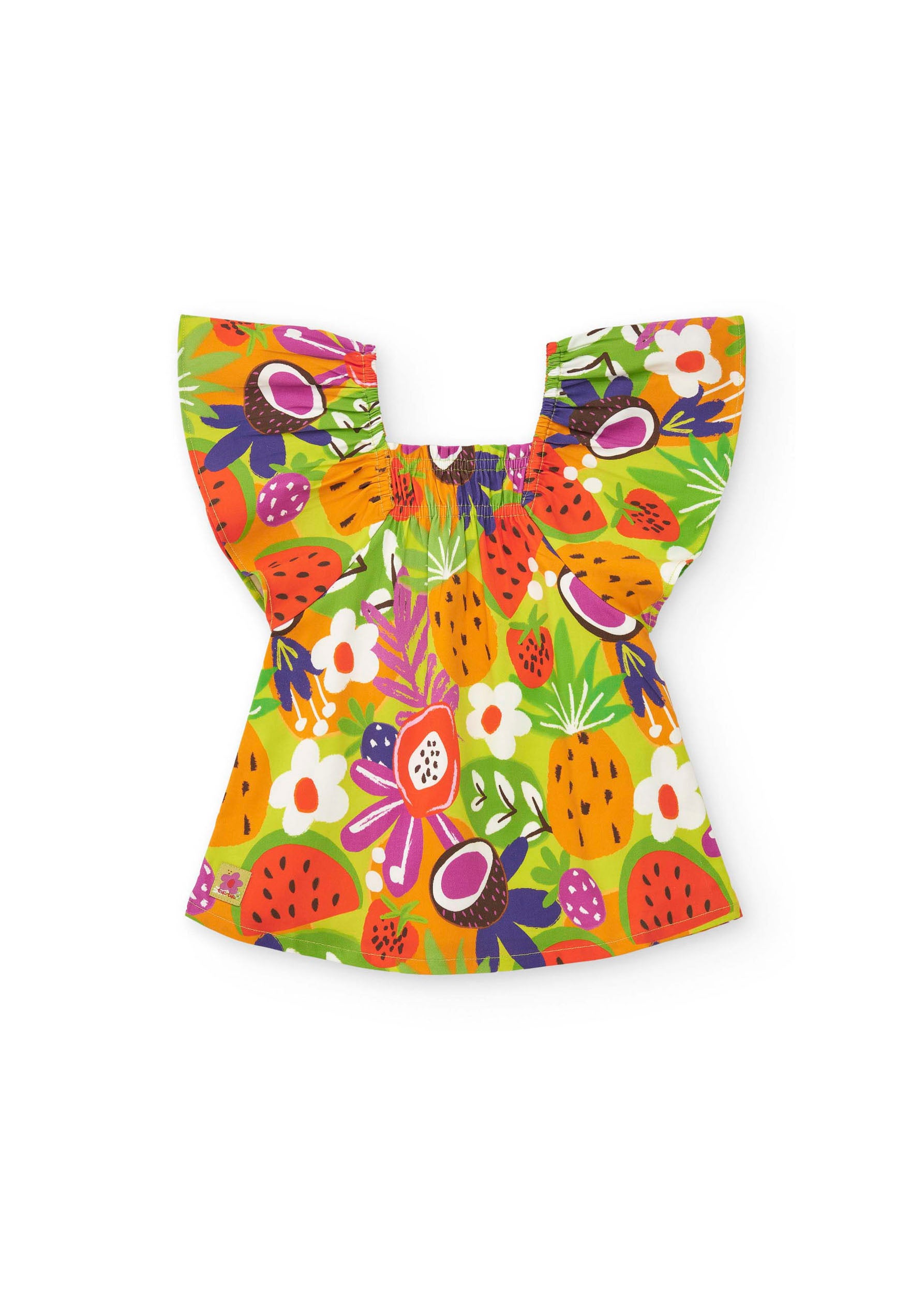 Tuc Tuc Abito Multicolor Fruit per Neonate