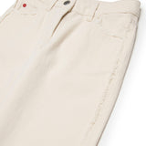 Max & Co Kids Jeans Flare Crema Taglio Vivo per Bambine