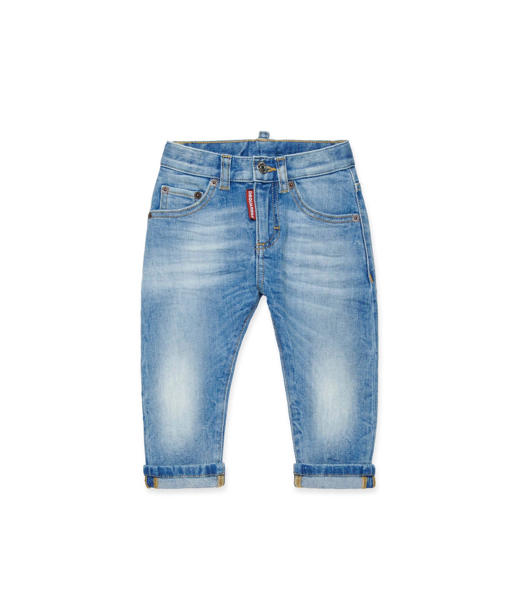 Dsquared2 Kids Jeans Slim Fit Denim per Neonati