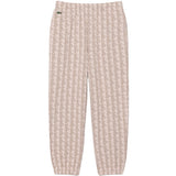 Lacoste Kids Pantalone Beige All-Over con Logo Unisex