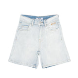 Msgm Kids Bermuda in Denim per Bambine