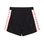 Diesel Kids Costume Boxer Nero con Banda Logata per Bambini