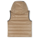 Boss Kids Bomber Smanicato Sabbia con Cappuccio e Zip per Neonati