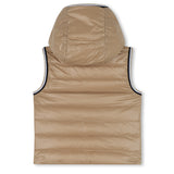 Boss Kids Bomber Smanicato Sabbia con Cappuccio e Zip per Neonati