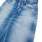 Dsquared2 Kids Jeans Boyfriend Bleached per Bambine