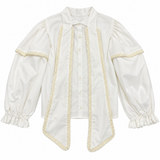 Cocò et Mamà Kids Blusa con finiture ricamate per Bambine