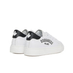 Dsquared2 Kids Sneakers Bianco e Nero con Logo per Neonati