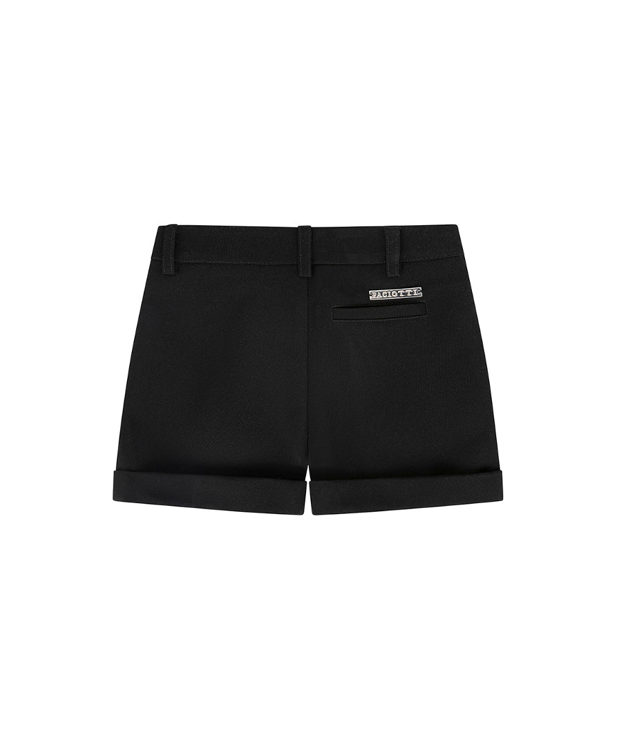 Cesare Paciotti Short Nero per Neonati