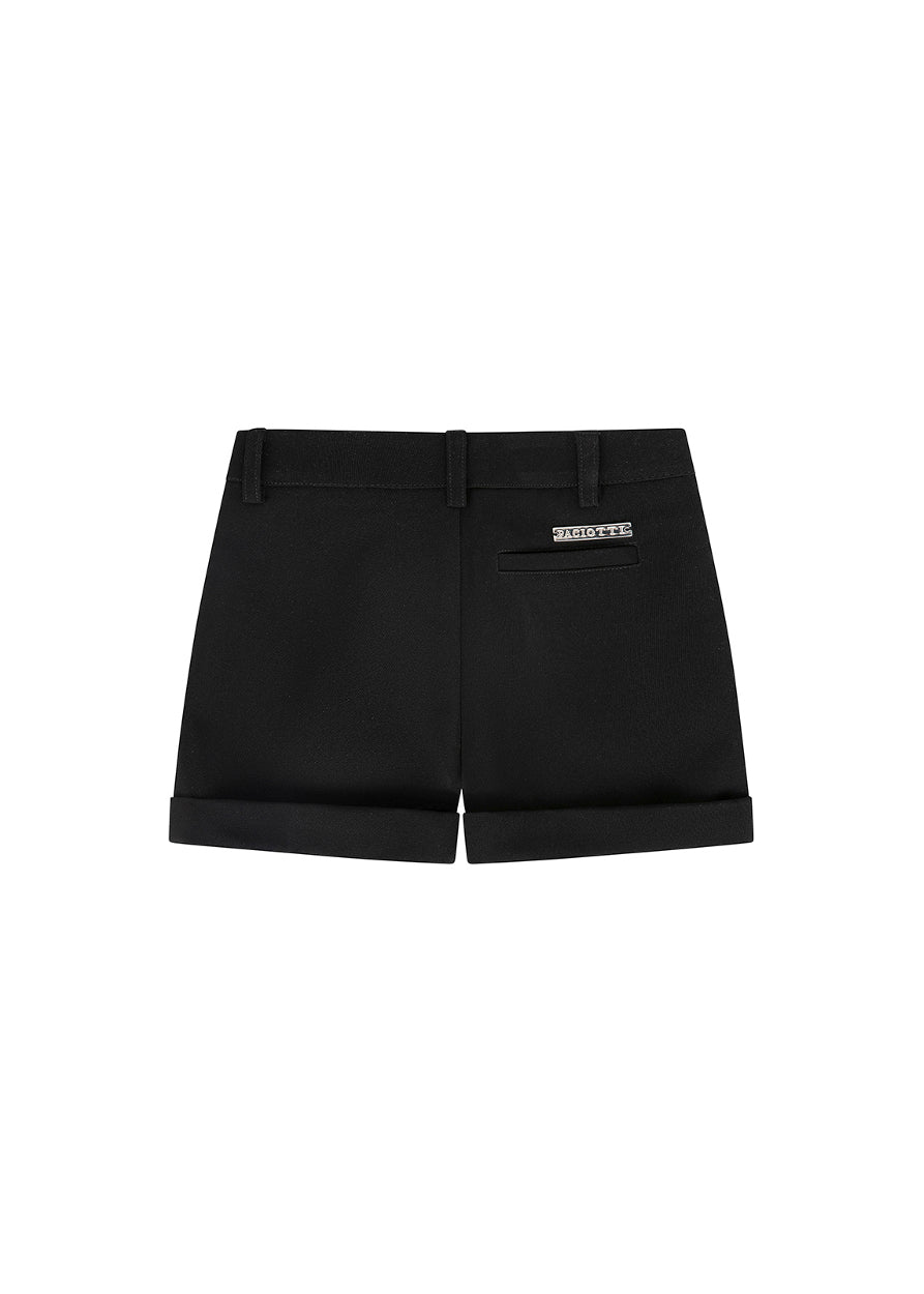 Cesare Paciotti Short Nero per Neonati