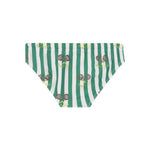4Giveness Kids Slip Verde Fantasia a Righe per Bambini