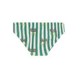 4Giveness Kids Slip Verde Fantasia a Righe per Bambini