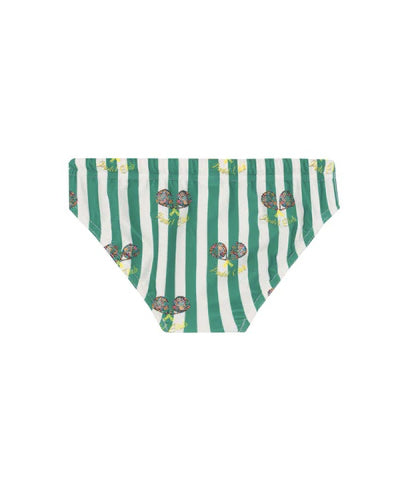 4Giveness Kids Slip Verde Fantasia a Righe per Bambini