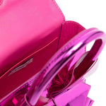 Pinko Kids Borsa Tote Fucsia con Fiocco Oversize (dettaglio interno)