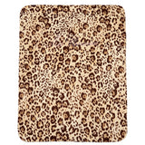 Blumarine Kids Coperta Effetto Maculato con Logo Strass Frontale per Neonate