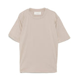 Yes london T-Shirt Beige con Tasca Posteriore per Bambini