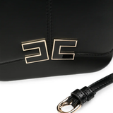 Elisabetta Franchi La Mia Bambina Borsa Nero con Logo per Bambine