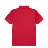 Lacoste Kids Polo Rossa con Logo per Bambini