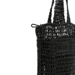 MSGM Kids Borsa a Spalla Nera Florence Kids (dettaglio)
