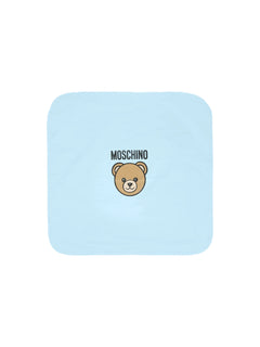 Moschino Kids Teddy Bear Print Blanket for Babies
