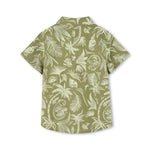 Boss Kids Camicia Verde per Neonati (retro)